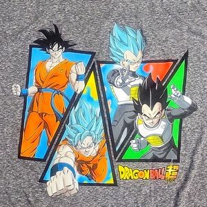 Dragonball mens gray t-shirt 2XL